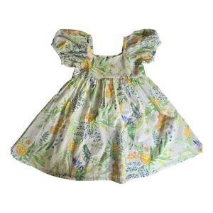 Janie & Jack The Perfect Pineapple Dress Size: 4